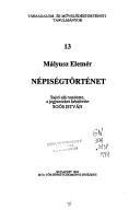 Couverture : Népiségtörténet