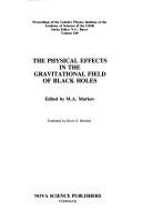 Couverture : The Physical effects in the gravitational field of black holes