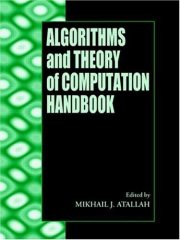 Couverture : Algorithms and theory of computation handbook