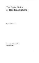 Couverture : The poetic fiction of José Lezama Lima
