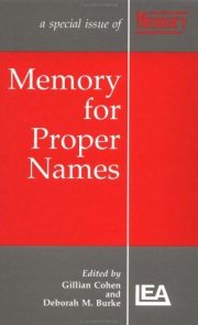 Couverture : Memory for proper names