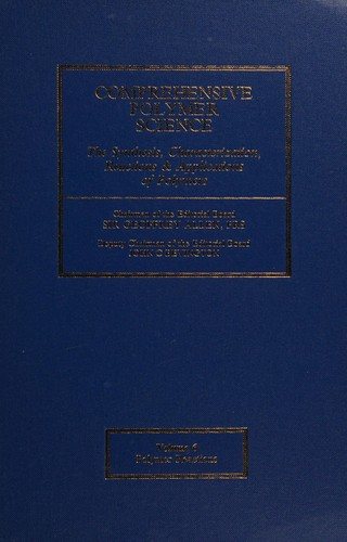 Couverture : Comprehensive polymer science