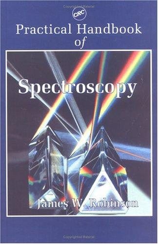 Couverture : Practical handbook of spectroscopy
