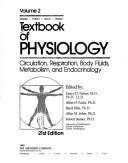 Couverture : Textbook of physiology