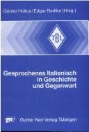 Couverture : Gesprochenes Italienisch in Geschichte und Gegenwart