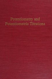 Couverture : Potentiometry and potentiometric titrations
