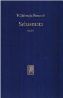 Couverture : Sebasmata (Wissenschaftliche Untersuchungen Zum Neuen Testament)