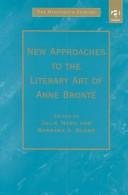 Couverture : New approaches to the literary art of Anne Brontë