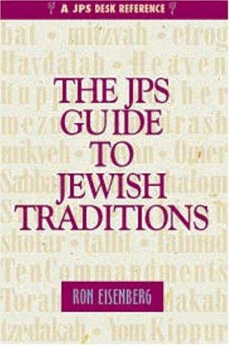 Couverture : The JPS guide to Jewish traditions