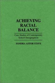 Couverture : Achieving racial balance