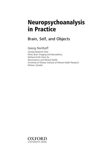 Couverture : Neuropsychoanalysis in practice