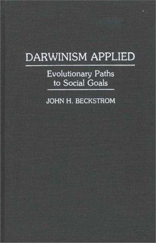 Couverture : Darwinism applied