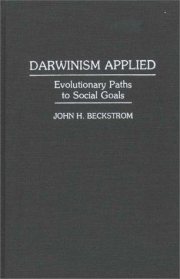 Couverture : Darwinism applied