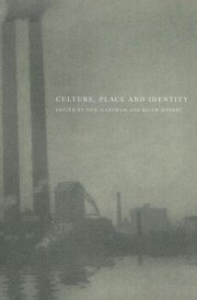 Couverture : Culture, place and identity