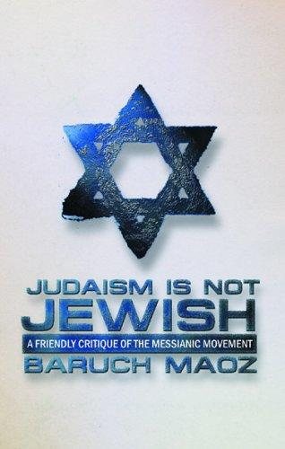 Couverture : Judaism is not Jewish