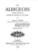 Couverture : Les albigeois