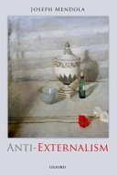 Couverture : Anti-Externalism