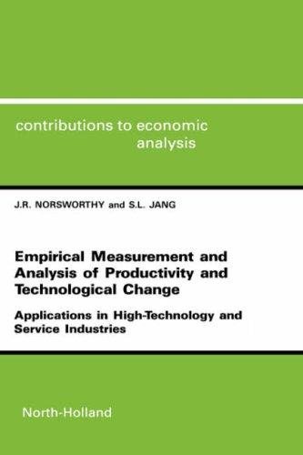 Couverture : Empirical measurement and analysis of productivity and technological change
