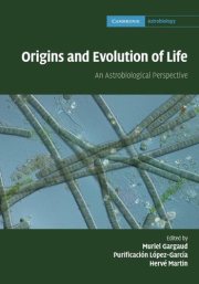 Couverture : Origins and evolution of life