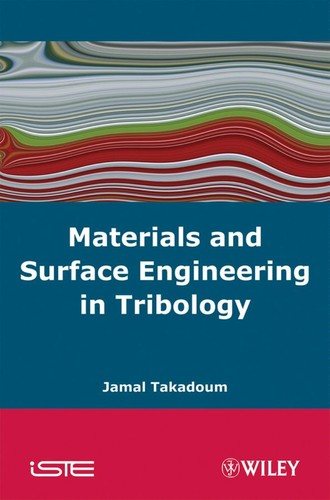 Couverture : Materials and surface engineering in tribology