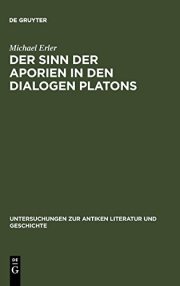 Couverture : Der Sinn der Aporien in den Dialogen Platons
