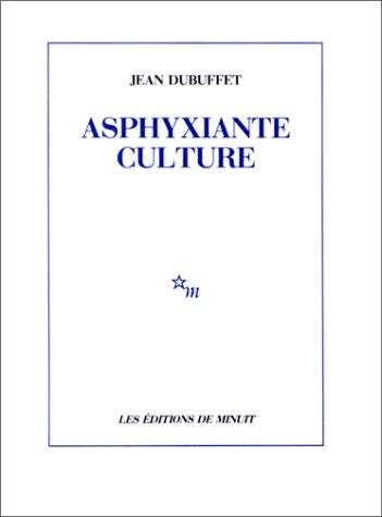Couverture : Asphyxiante culture