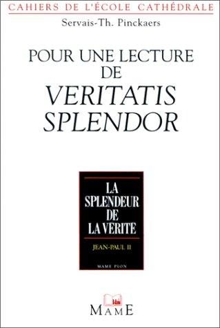 Couverture : Pour une lecture de Veritatis splendor
