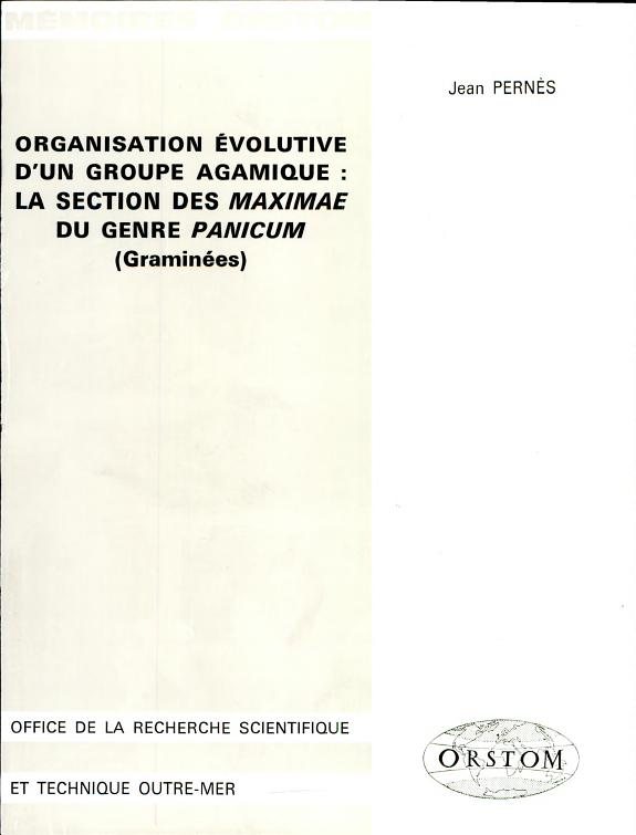Couverture : Organisation évolutive d'un groupe agamique