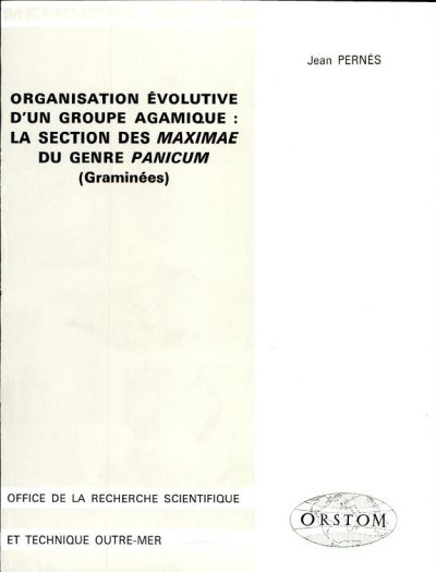 Couverture : Organisation évolutive d'un groupe agamique