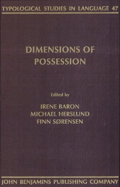 Couverture : Dimensions of Possession