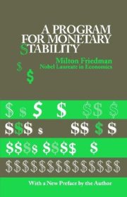 Couverture : A program for monetary stability