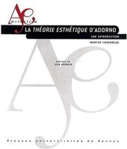 Couverture : THEORIE ESTHETI D ADORN