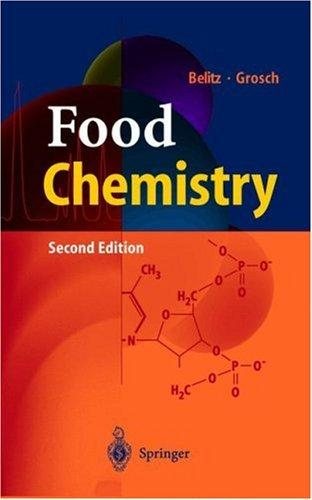 Couverture : Food chemistry