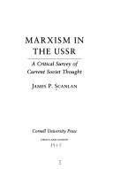 Couverture : Marxism in the USSR