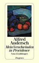 Couverture : Mein Verschwinden in Providence