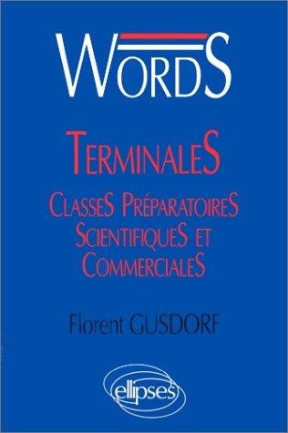 Couverture : Words