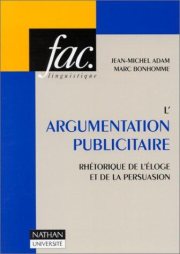 Couverture : L' argumentation publicitaire