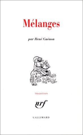 Couverture : Mélanges