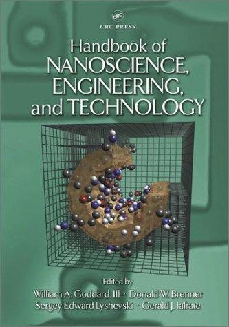 Couverture : Handbook of Nanoscience, Engineering, and Technology (Electrical Engineering Handbook)