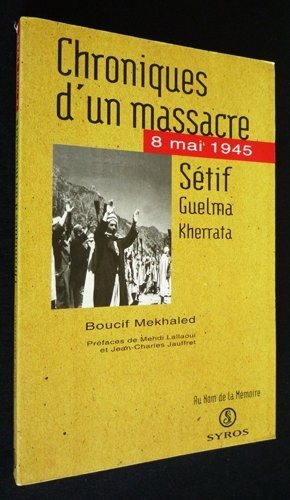 Couverture : Chroniques d'un massacre