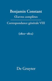 Couverture : Correspondance Générale 1810-1812