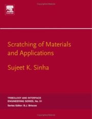 Couverture : Scratching of materials and applications (1st ed.) Sujeet Sinha