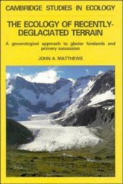 Couverture : The ecology of recently-deglaciated terrain