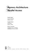 Couverture : Memory architecture & parallel access