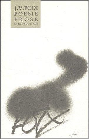 Couverture : Poésie, Prose
