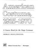 Couverture : Costuming for opera