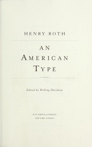 Couverture : An American type