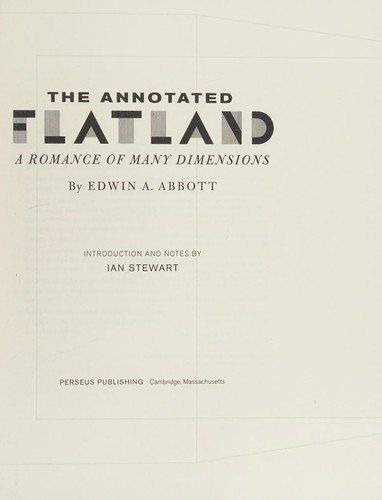 Couverture : The  annotated flatland
