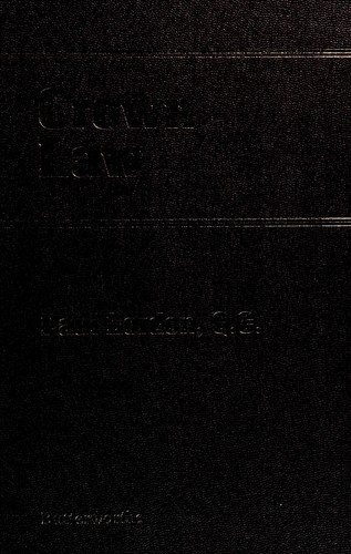 Couverture : Crown law