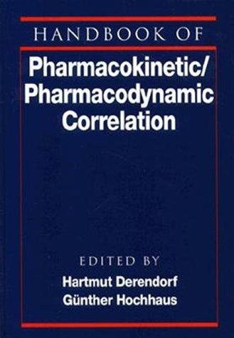 Couverture : Handbook of pharmacokinetic/pharmacodynamic correlation